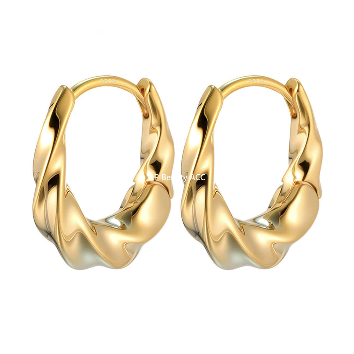 A관 - 925 은침 트위스트 링 귀걸이 [EH-4024] 25.10-2