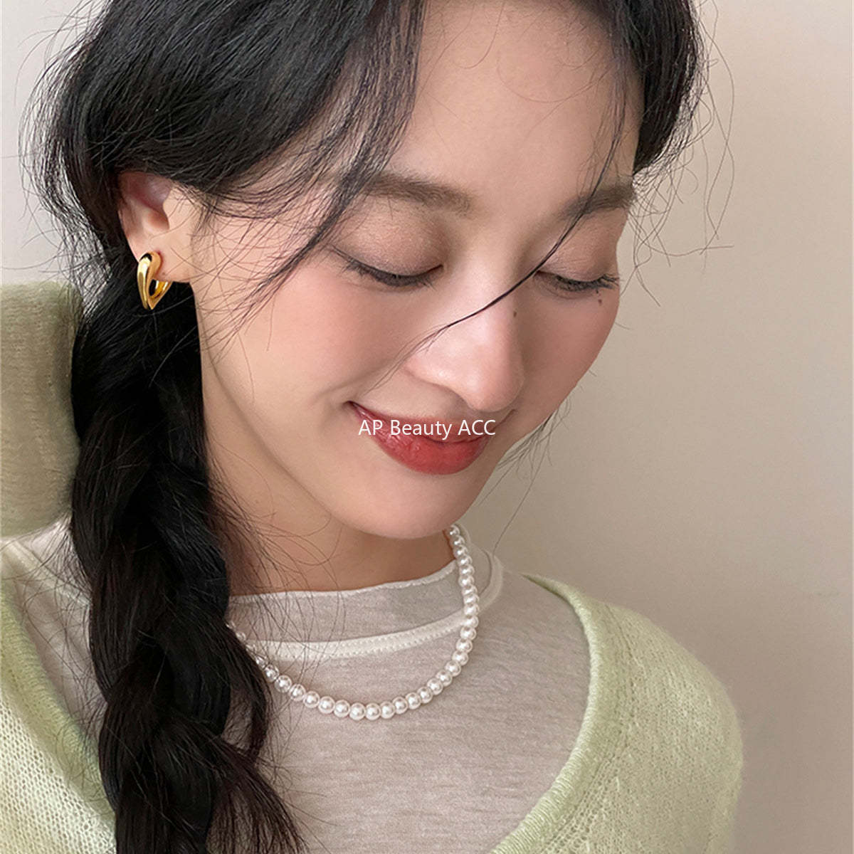 A관 - 925 은침 하트 2024 신상 귀걸이 [EH-2854] 24.04-1
