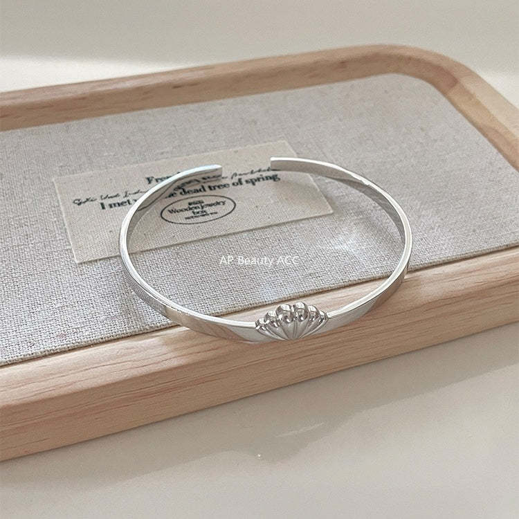 A관 - 불가사리 조개 925 실버 스트랩 팔찌 [SL-488] 25.12-1