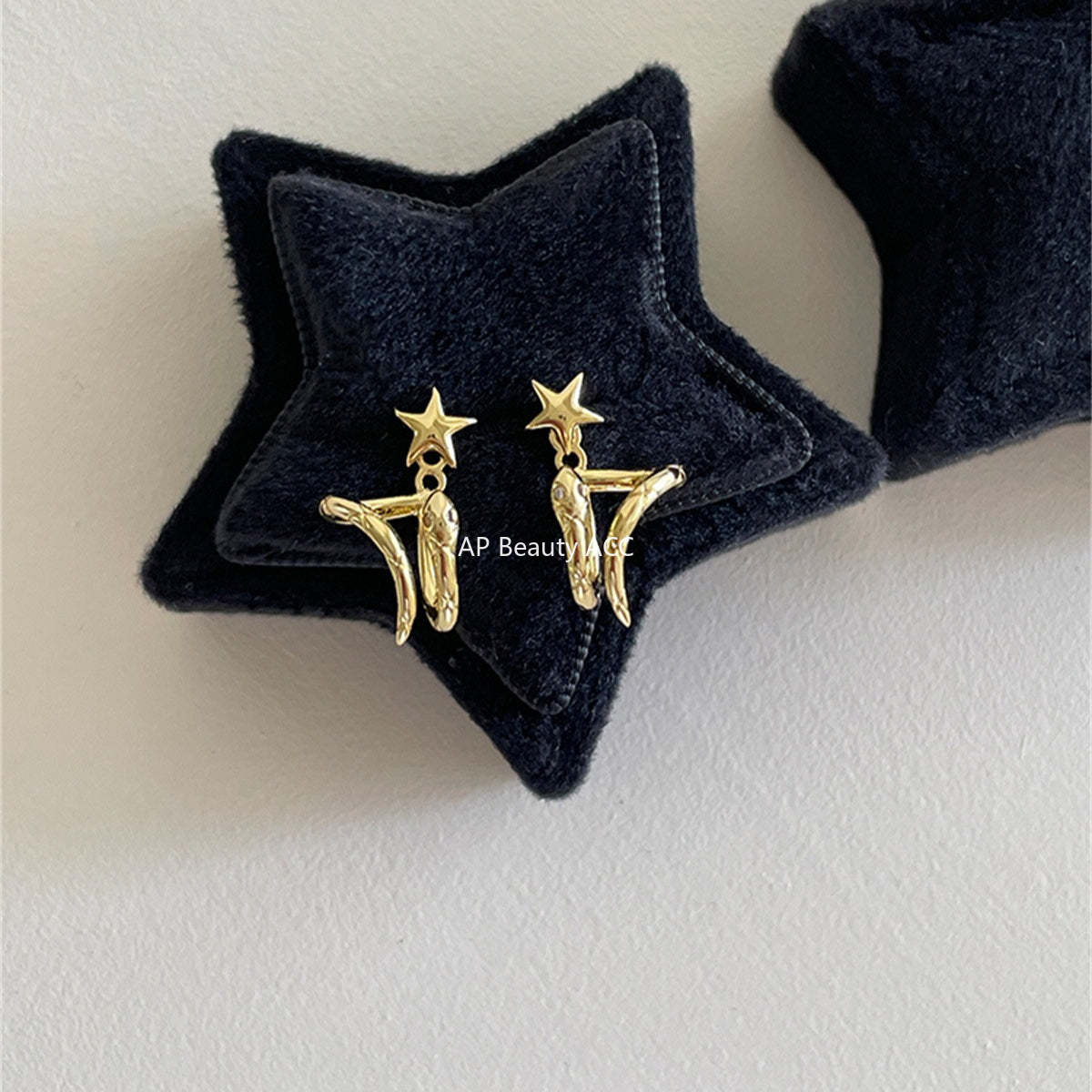 A관 - 925 은침 별 포인트 뱀 디자인 귀걸이 [EH-4173] 25.10-4