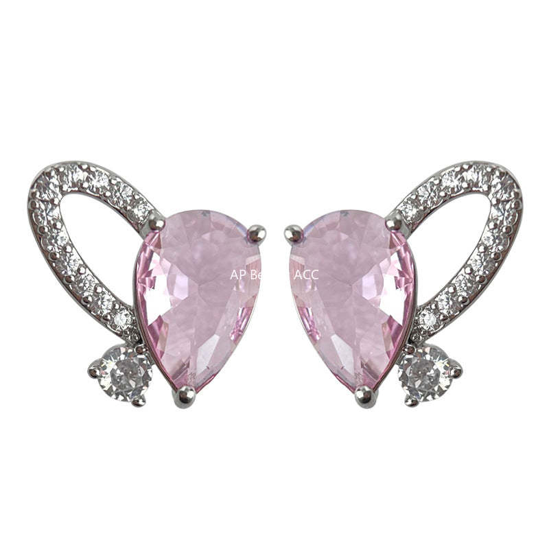 C관 - 미니 큐빅 비대칭 감각적인 귀걸이 [4389] 24.06-4