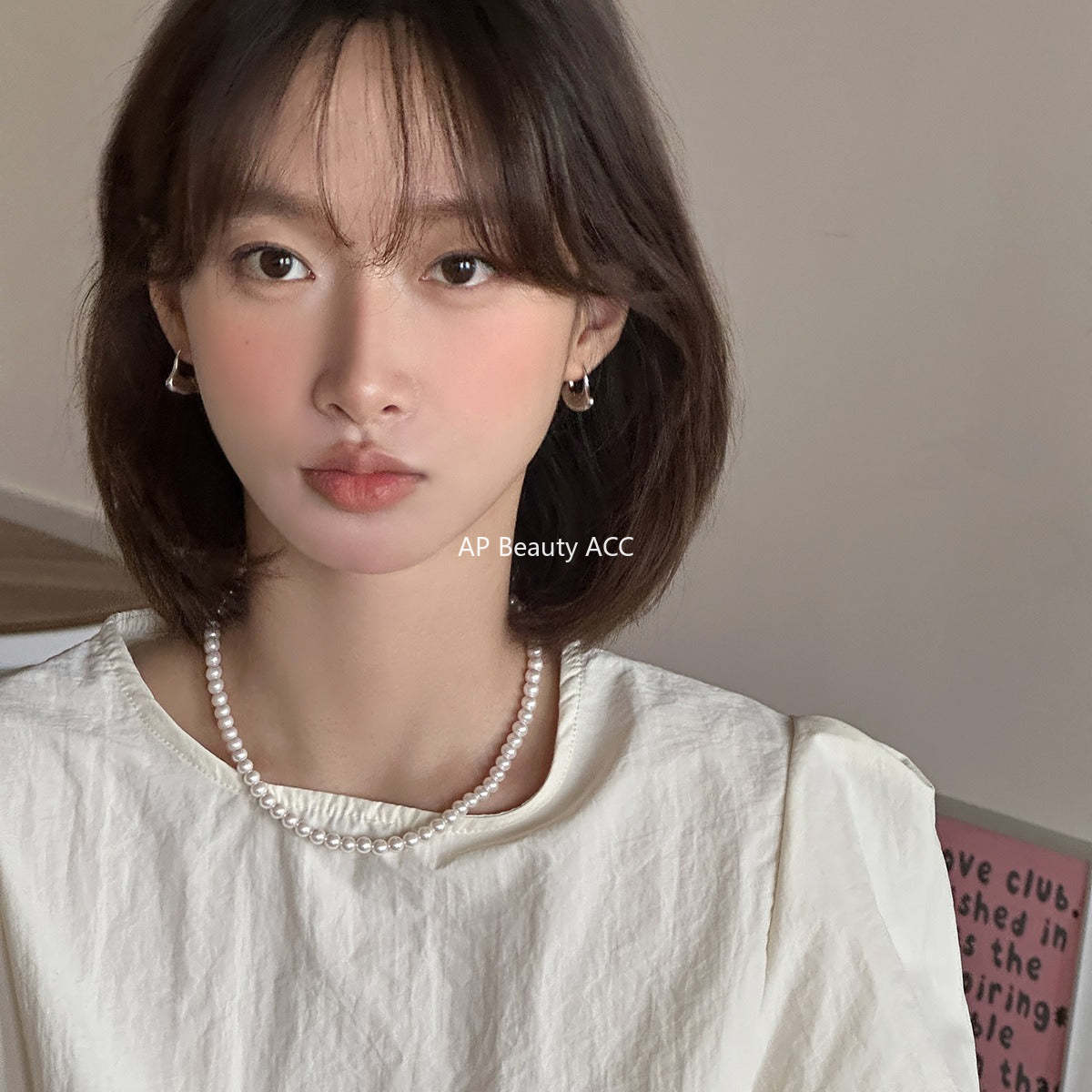 A관 - 925 은침 베이직 링형 은행잎 귀걸이 [EH-3224] 24.10-2