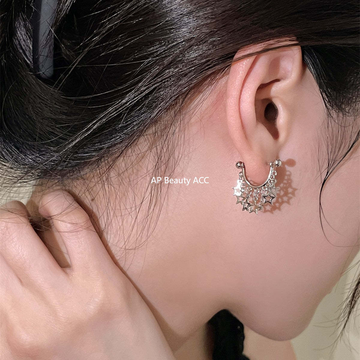 A관 - 별 드롭 925 은침 귀걸이 [EH-3737] 25.07-2