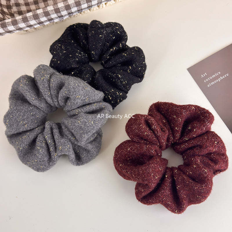 E관 - 가을겨울 컬러 니트 금사 대형 곱창 헤어밴드 [27724] 25.11-4