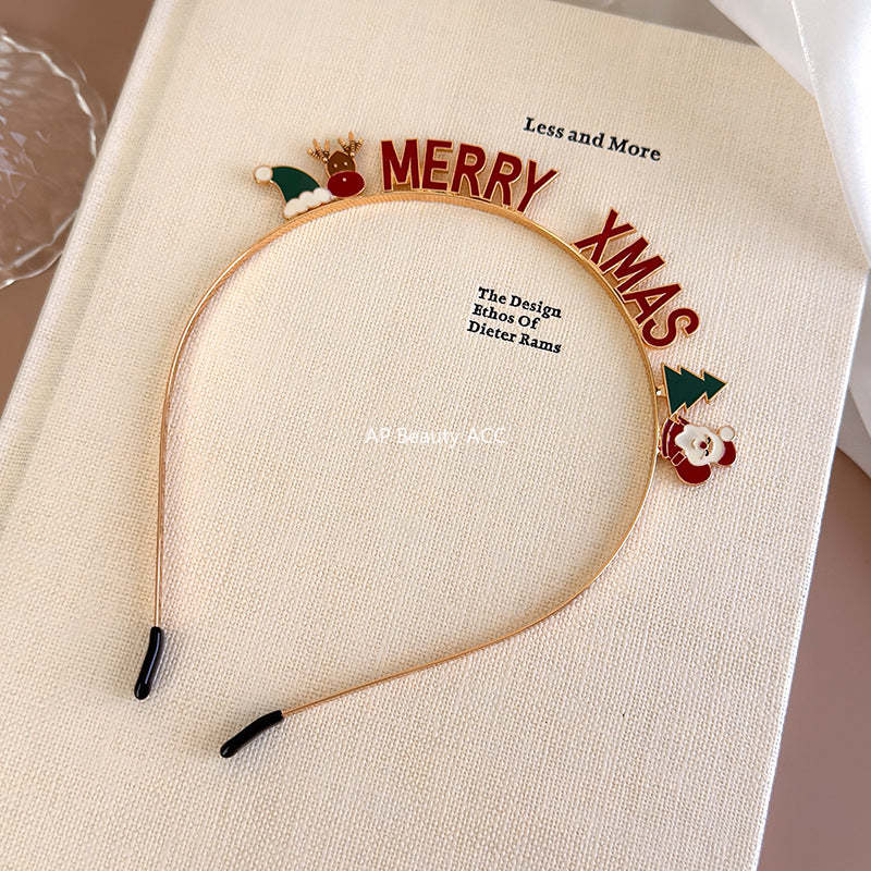 E관 - 컬러 알파벳 크리스마스 파티 머리띠 [27458] 25.10-4