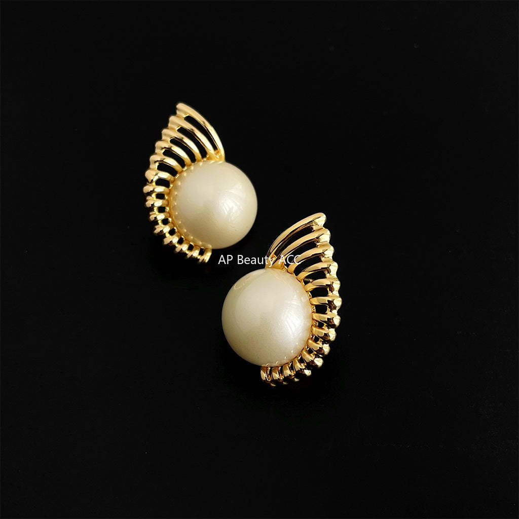 C관 - 14K 도금 아트 감각 독창적 귀걸이 [4320] 24.06-3