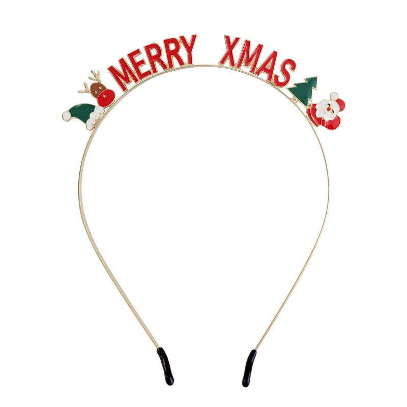 E관 - 컬러 알파벳 크리스마스 파티 머리띠 [27458] 25.10-4