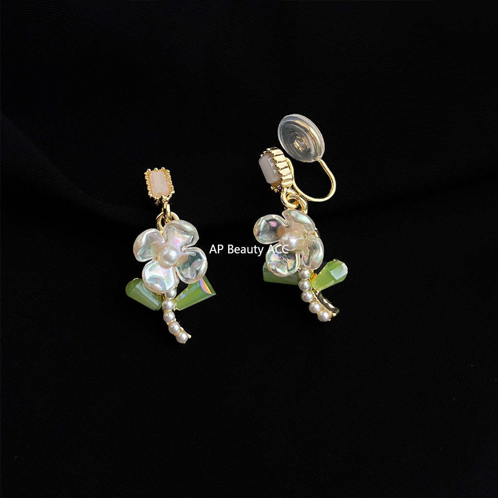 C관 - 18K 도금 컬러풀 이어커프 귀걸이 [EJ0303C] 25.03-3