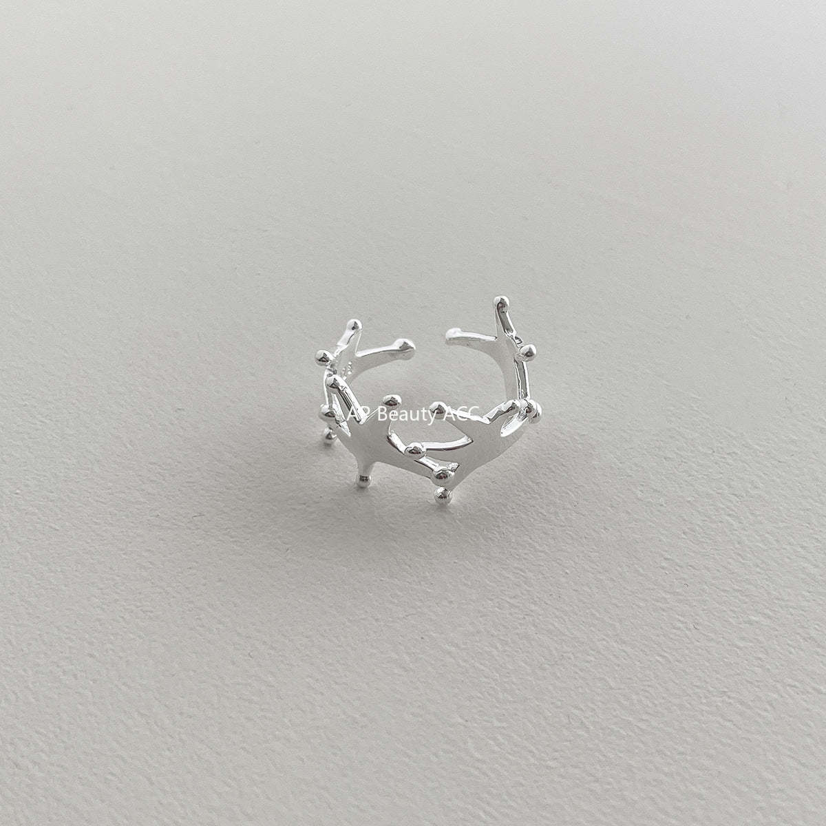 A관 - 925 실버 유니크 별 디자인 반지 [JZ-0716] 25.11-1