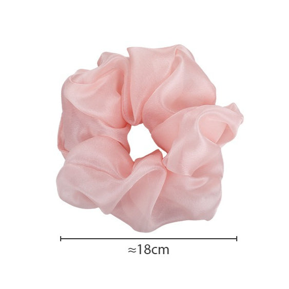 E관 - 프렌치 오간자 망사 대형 곱창 헤어밴드 [26536] 25.10-2