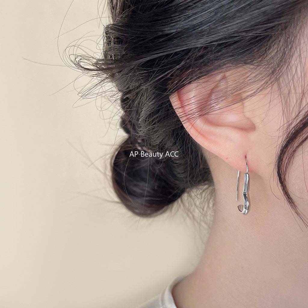 C관 - 심플 모던 감각 하트 인스타 감성 귀걸이 [4234] 24.06-2