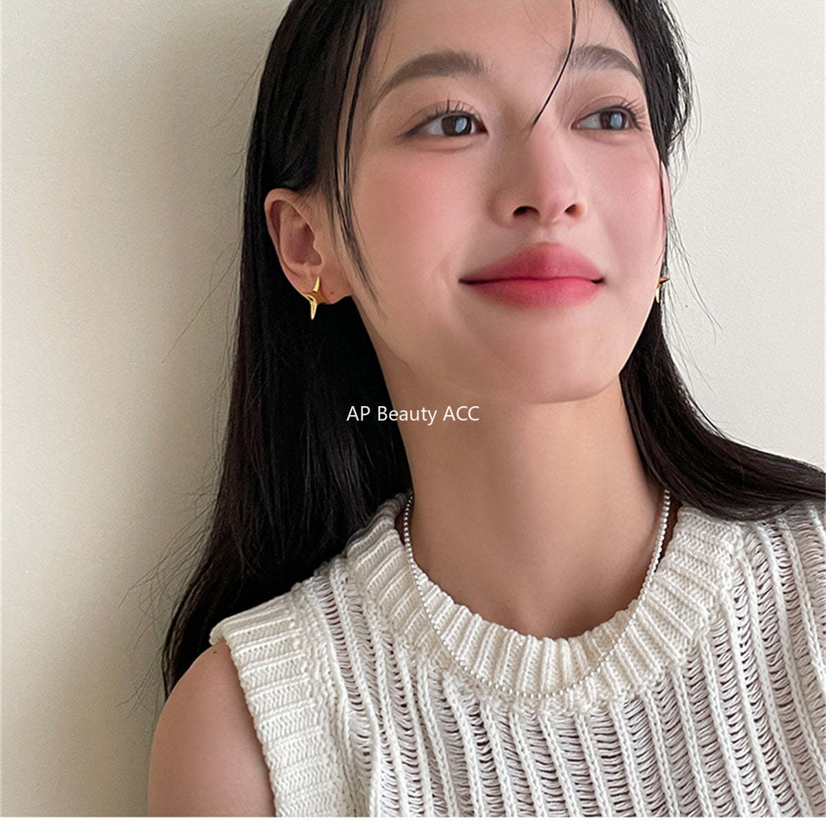 A관 - 925 은침 사각별 개성 있는 디자인 귀걸이 [EH-2930] 24.06-1