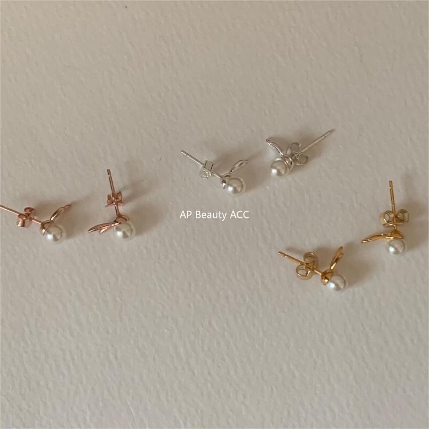 F관 - 925 실버 토끼 진주 귀걸이 [C1307] 24.05-1
