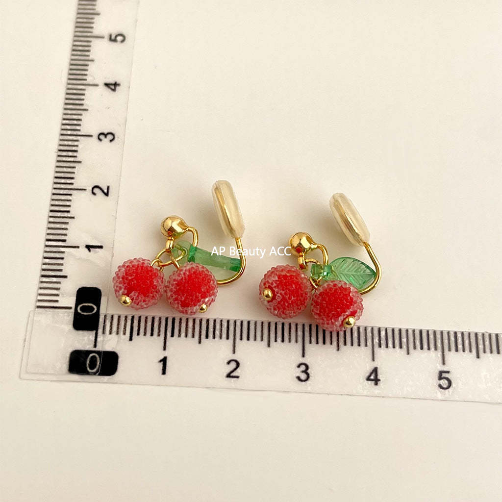 C관 - 18K 도금 컬러풀 이어커프 귀걸이 [EJ0303C] 25.03-3