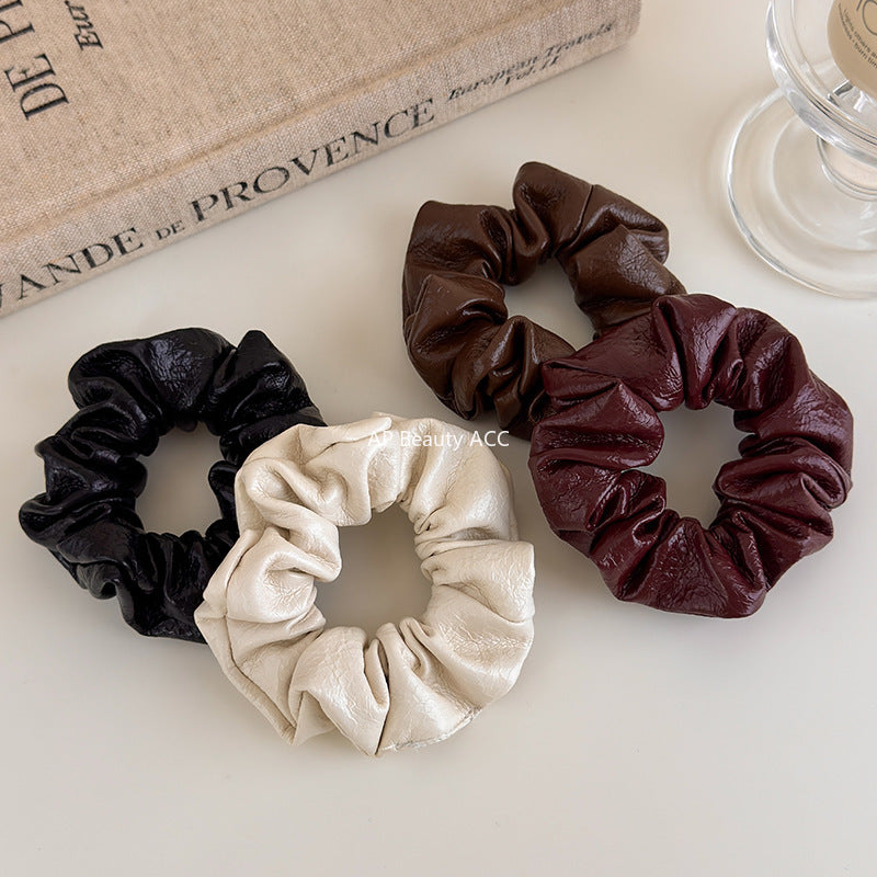 E관 - 프렌치 빈티지 가죽 곱창 헤어밴드 [27539] 25.10-1