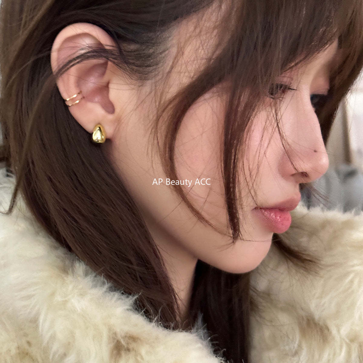 A관 - 925 은침 물방울 디자인 귀걸이 [EH-1849] 25.01-2