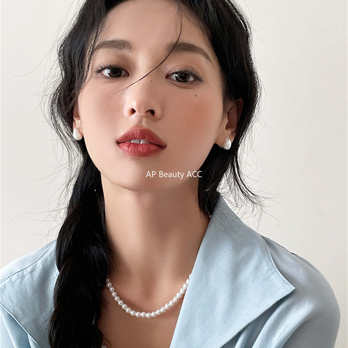A관 - 925 은침 무광 물방울 텍스처 귀걸이 [EH-2873] 24.05-2
