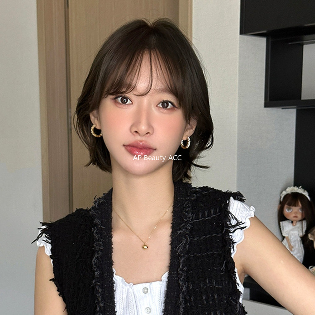 A관 - 925 은침 풀큐빅 링 귀걸이 [EH-4202] 25.10-3