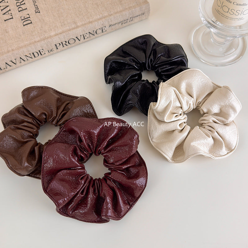 E관 - 프렌치 빈티지 가죽 곱창 헤어밴드 [27539] 25.10-1