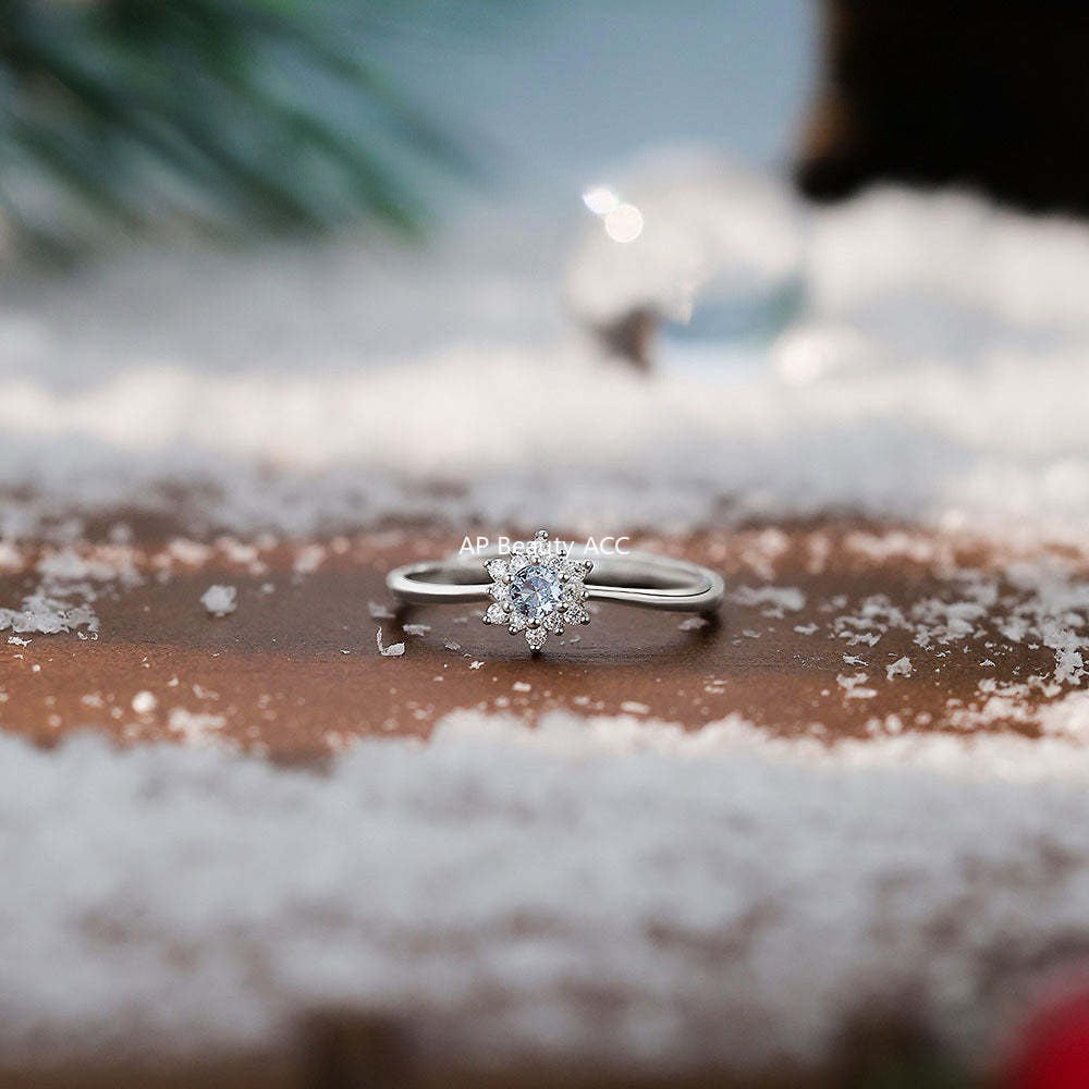 B관 - 999 실버 눈꽃 큐빅 목걸이 반지 팔찌 [YC0938N_1 YC3199R_1 YC4059SL_1] 25.12-3