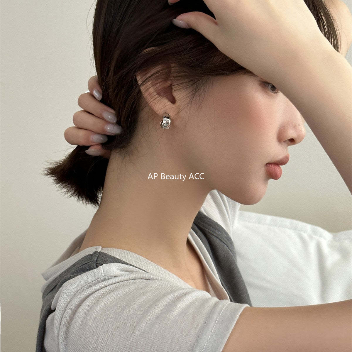 A관 - 별 모양 멀티컬러 큐빅 귀걸이 [EH-3283] 24.11-1