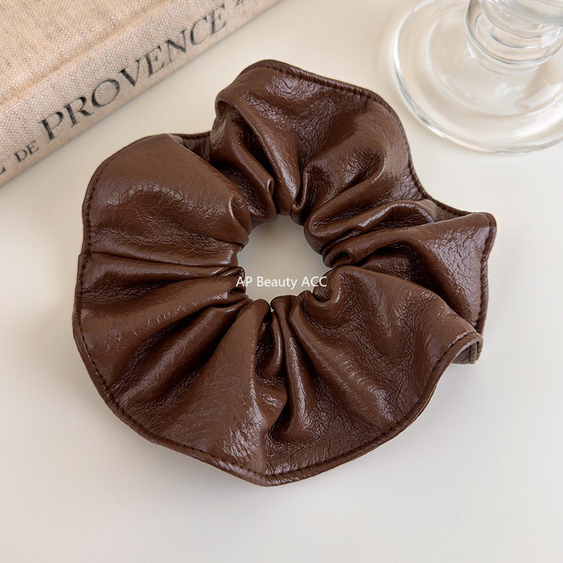 E관 - 프렌치 빈티지 가죽 곱창 헤어밴드 [27539] 25.10-1