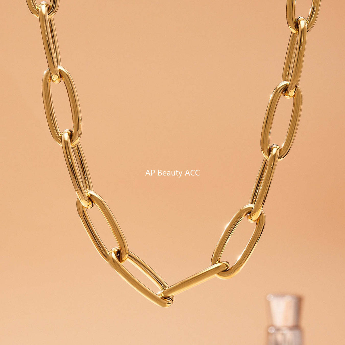 D관 - 체인 디자인 스테인리스 스틸 목걸이 팔찌 [TXP468-TXE468] 25.11-3