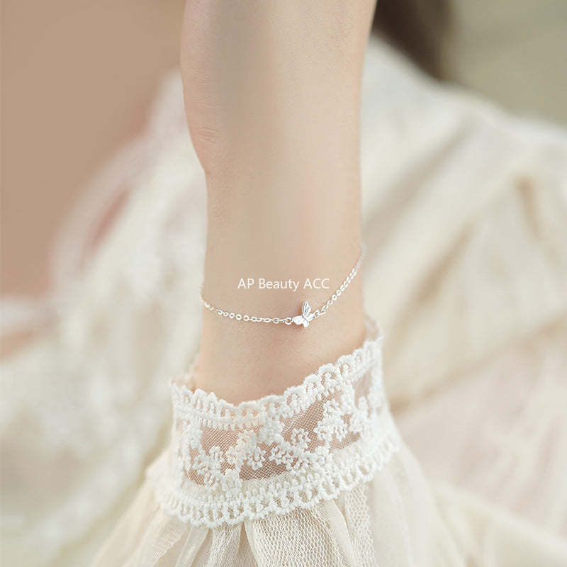 B관 - 999 실버 나비 펜던트 팔찌 [YC5130SL_1] 25.06-4