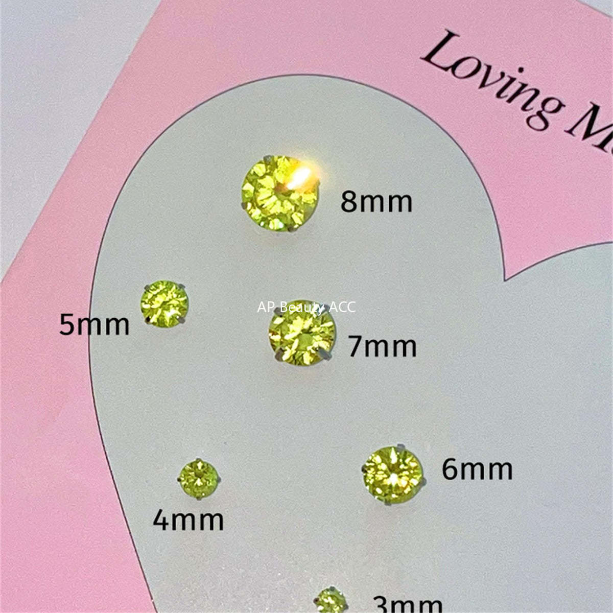 A관 - 티타늄 스틸 심플 화이트 큐빅 귀걸이 [EH-4085] 25.10-4