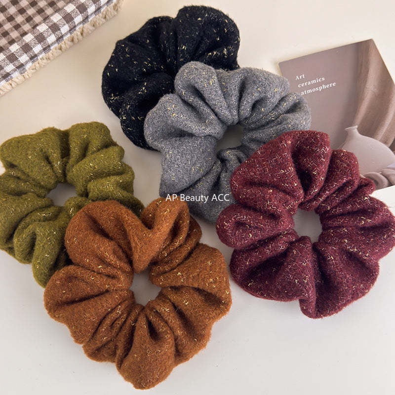 E관 - 가을겨울 컬러 니트 금사 대형 곱창 헤어밴드 [27724] 25.11-4