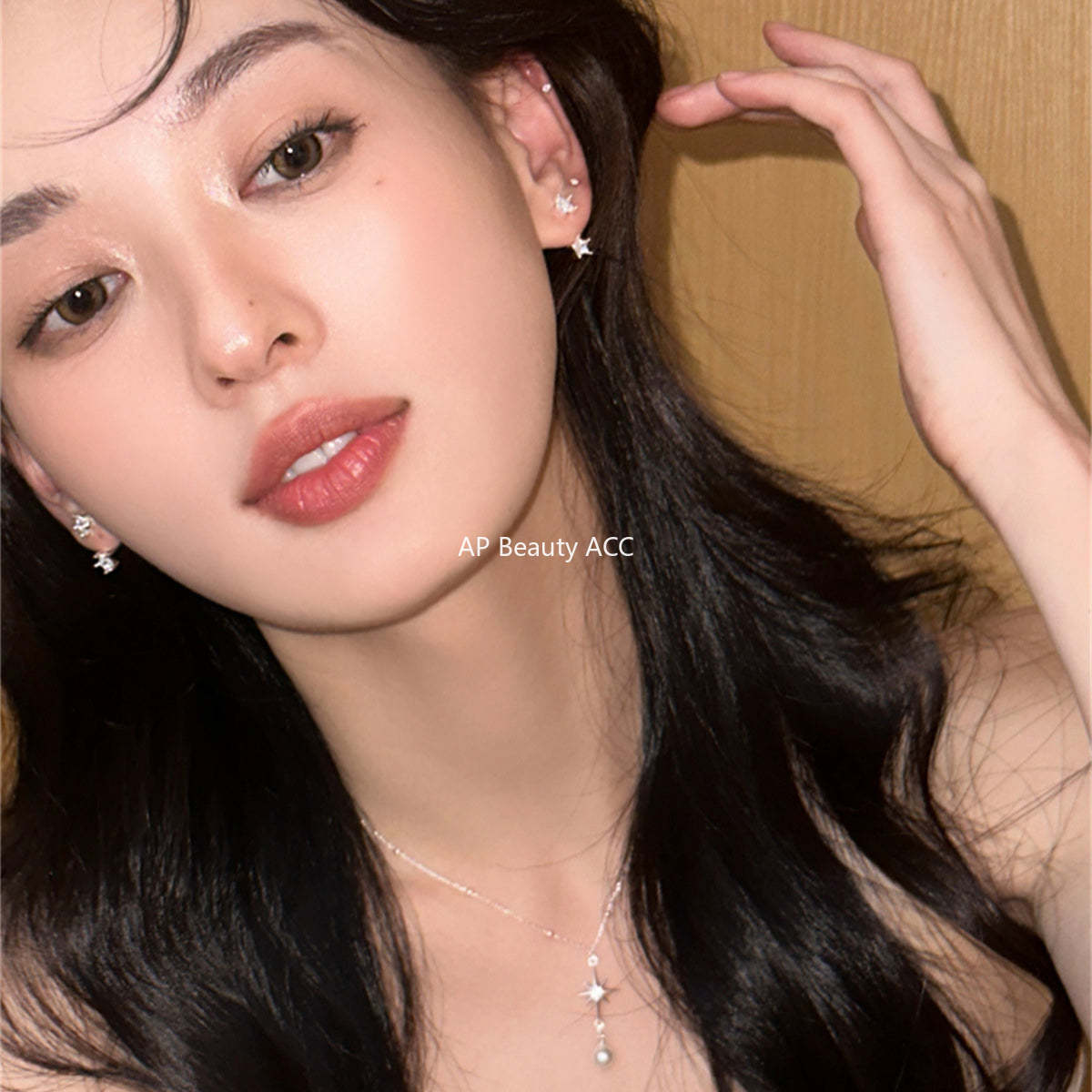 A관 - 925 은침 별 큐빅 귀걸이 [EH-3761] 25.08-4
