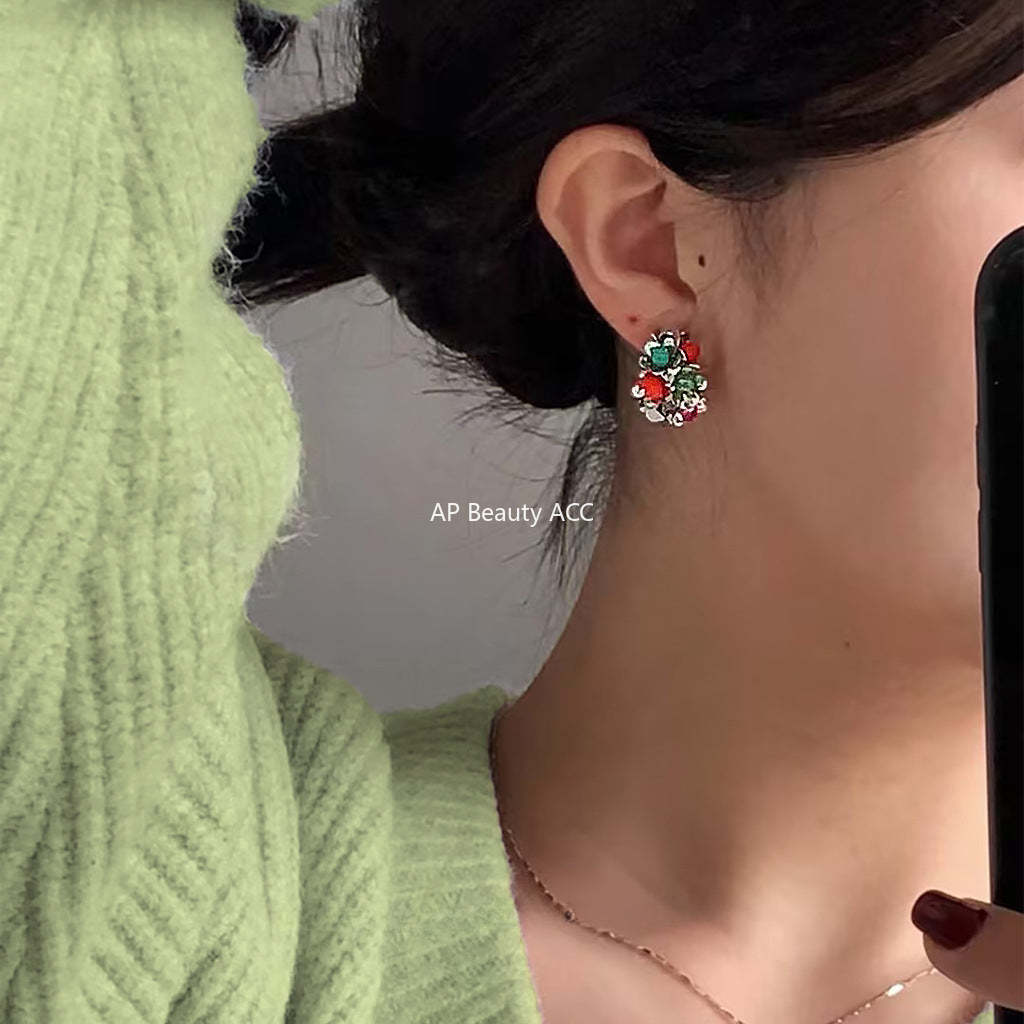 C관 - 봄 여름 다채로운 꽃 디자인 귀걸이 미니 비즈 컬러 귀걸이 [C-828] 24.05-4