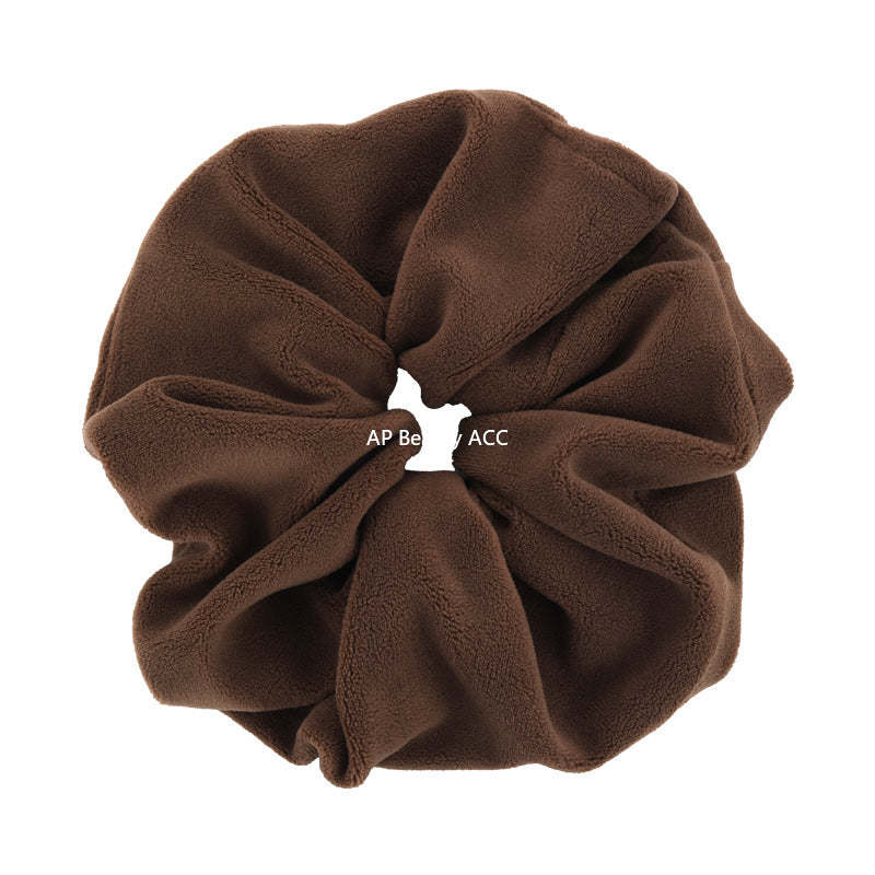 E관 - 부드러운 타월 벨벳 소재 대형 곱창 헤어밴드 [26093] 25.11-1