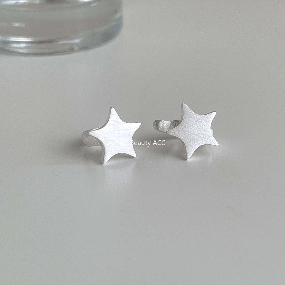 A관 - 샌딩 오각별 디자인 이어커프 귀걸이 [EJ-49] 25.12-1