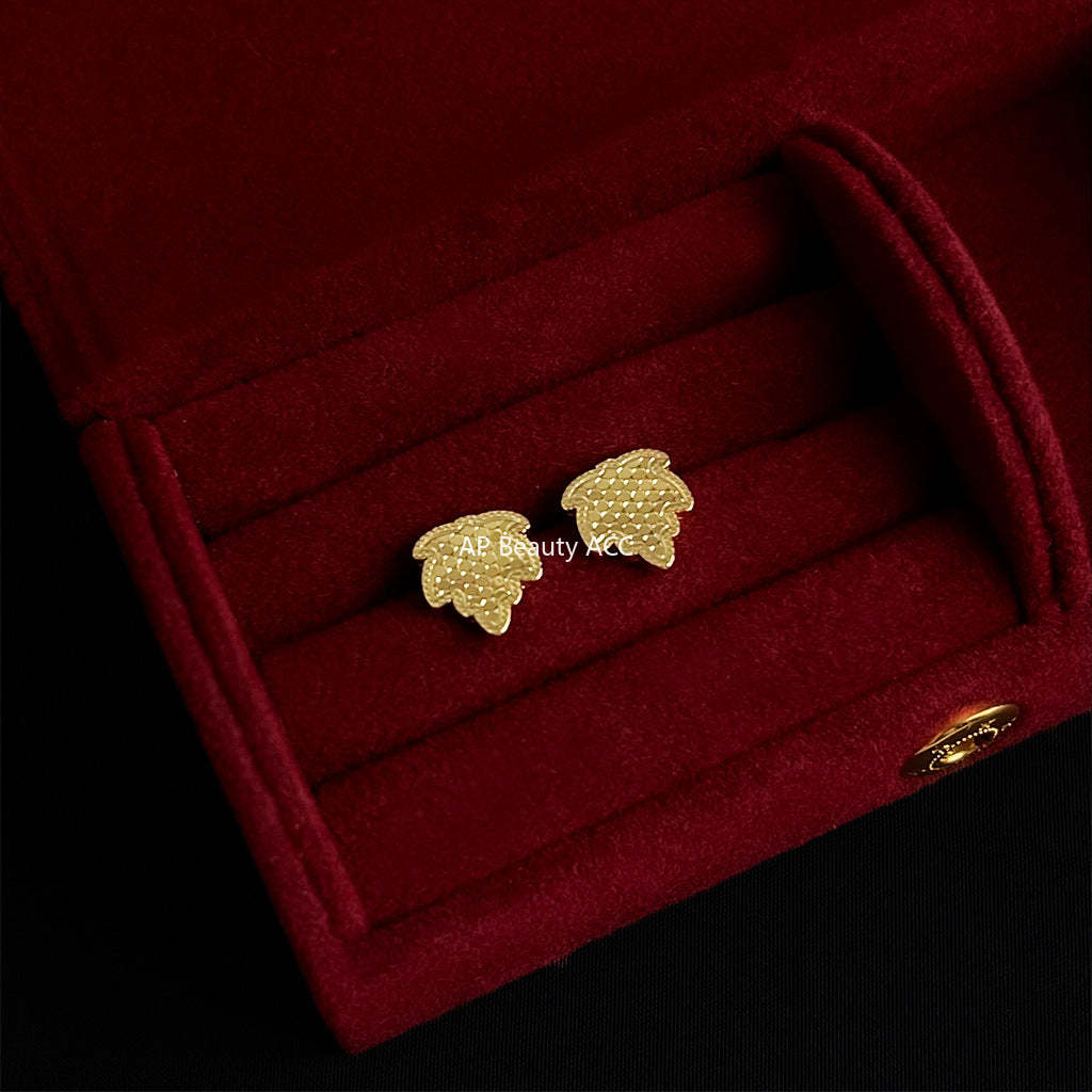 C관 - 18K 골드 도금 925 은침 스터드형 귀걸이 [6818-6825] 25.09-4