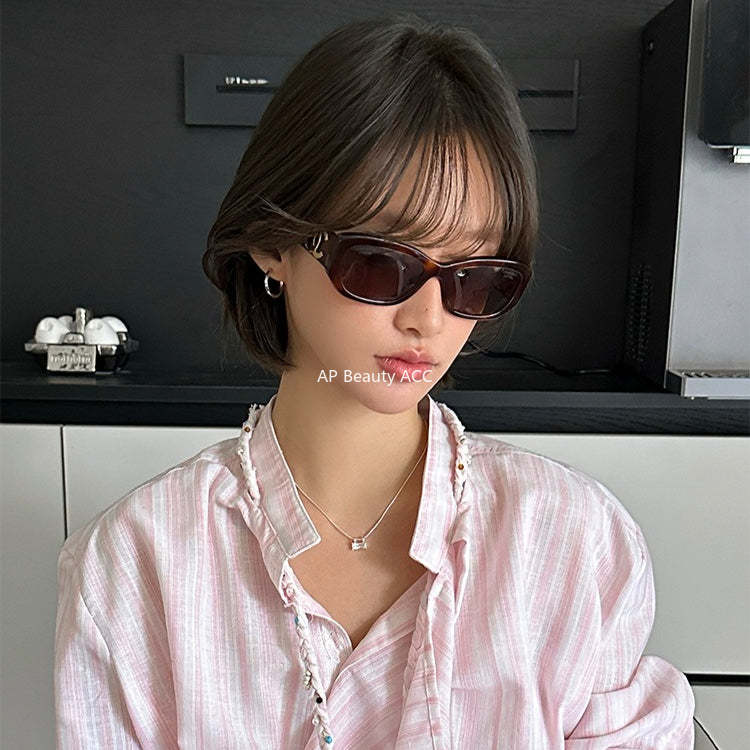 A관 - 925 은침 미니멀 심플 링 스트레이트 침 귀걸이 [EH-4169] 25.12-1