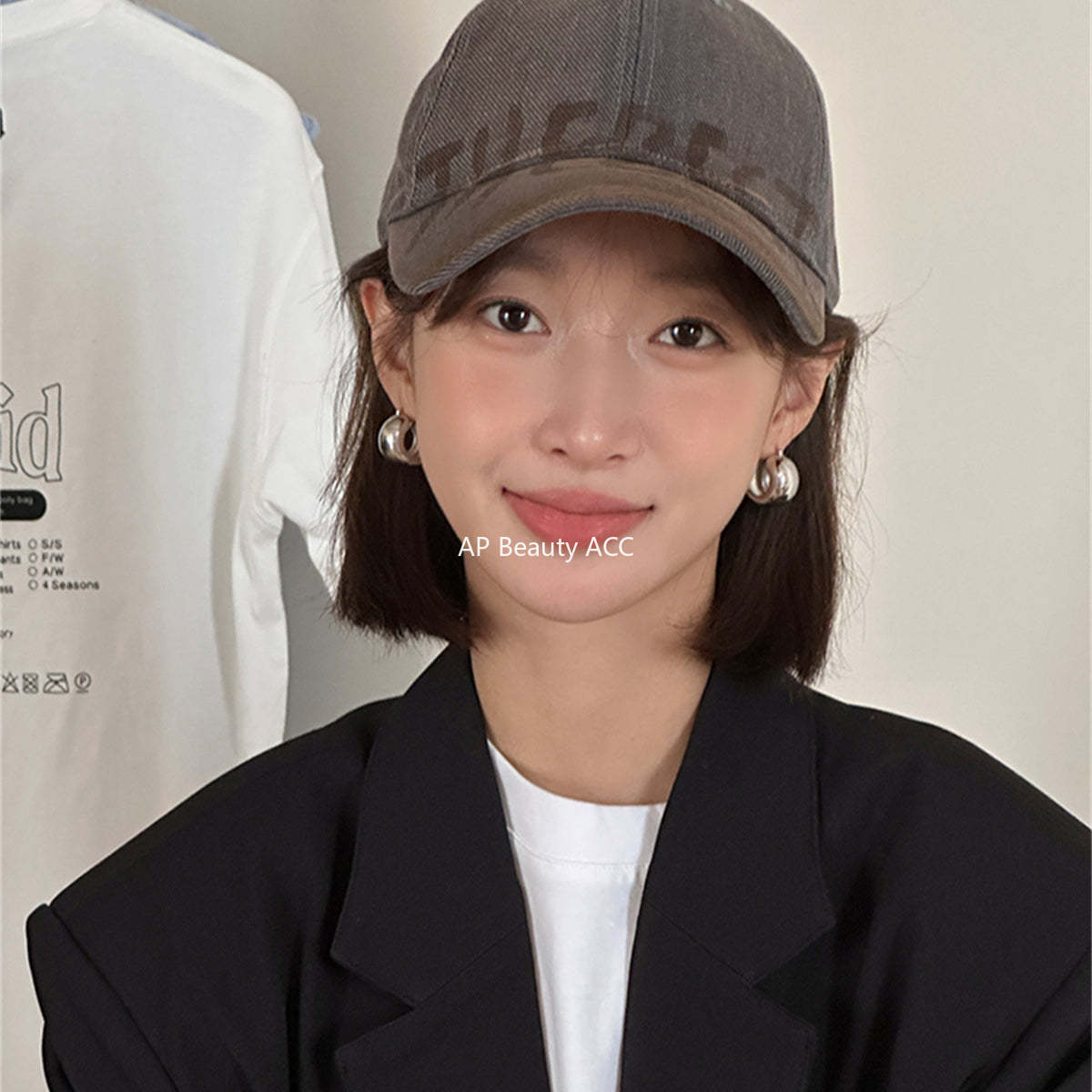 A관 - 925 은침 미니 베이직 링형 귀걸이 [EH-3225] 24.10-2