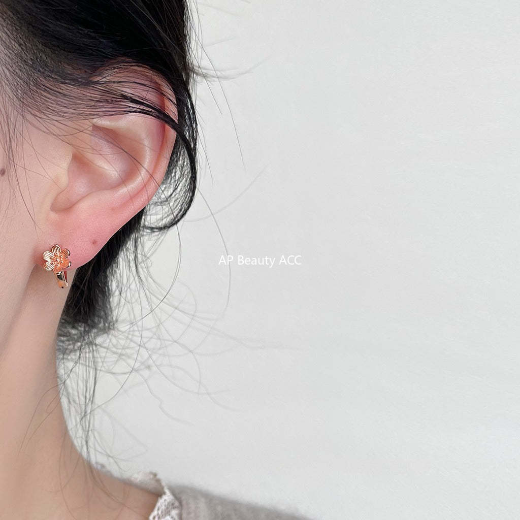 C관 - 장미꽃 디자인 귀걸이 데일리 귀걸이 [3606] 24.01-4