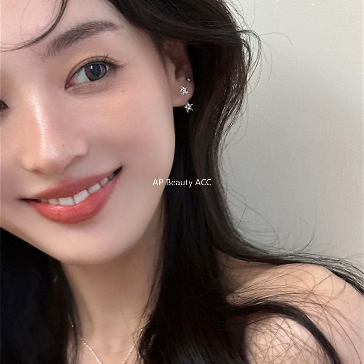 A관 - 925 은침 별 큐빅 귀걸이 [EH-3761] 25.08-4