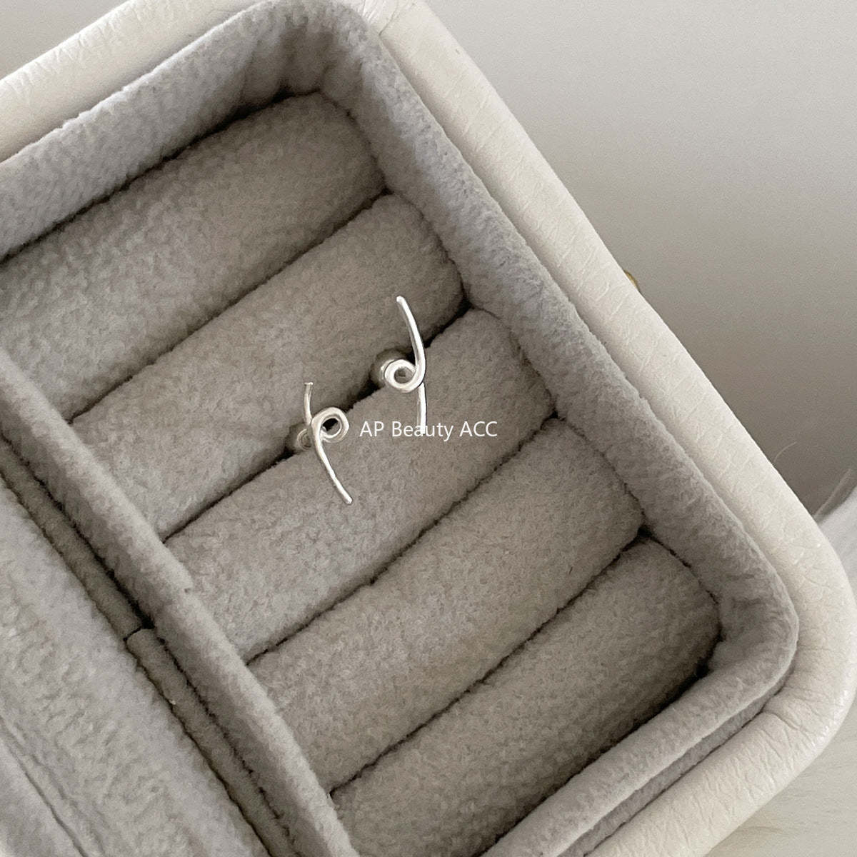 A관 - 925 실버 기하학 큐브 디자인 피어싱 귀걸이 [EH-3975] 25.09-2