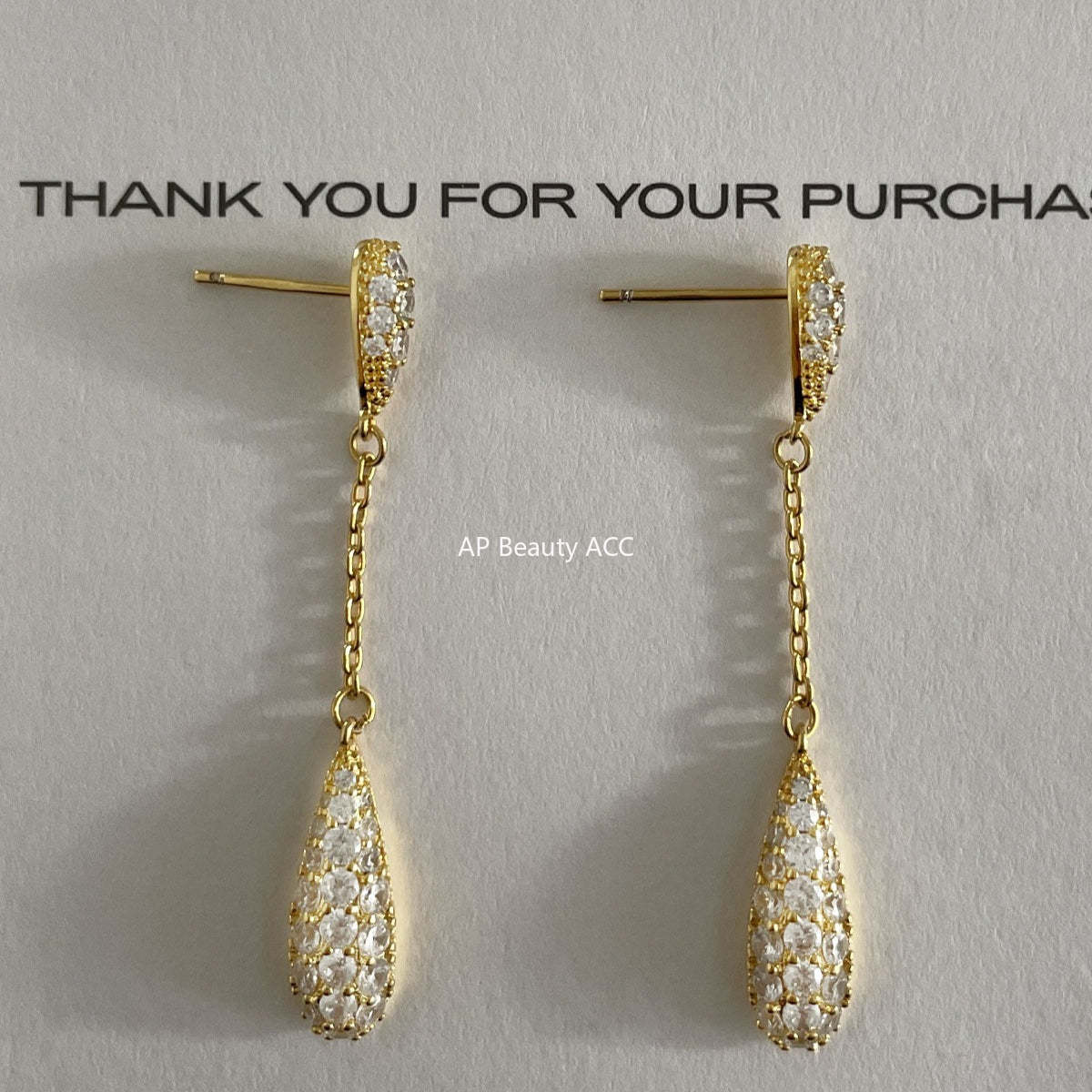 A관 - 롱 태슬 물방울 디자인 925 은침 귀걸이 [EH-2450-SJ] 25.12-1