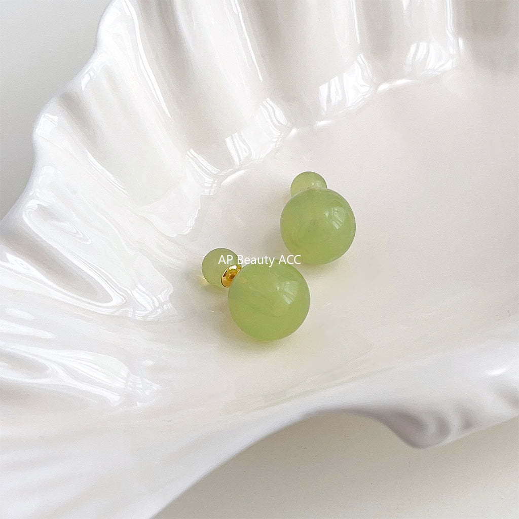 C관 - 사탕색 컬러 귀걸이 은침 귀걸이 [4108-4111] 24.05-3