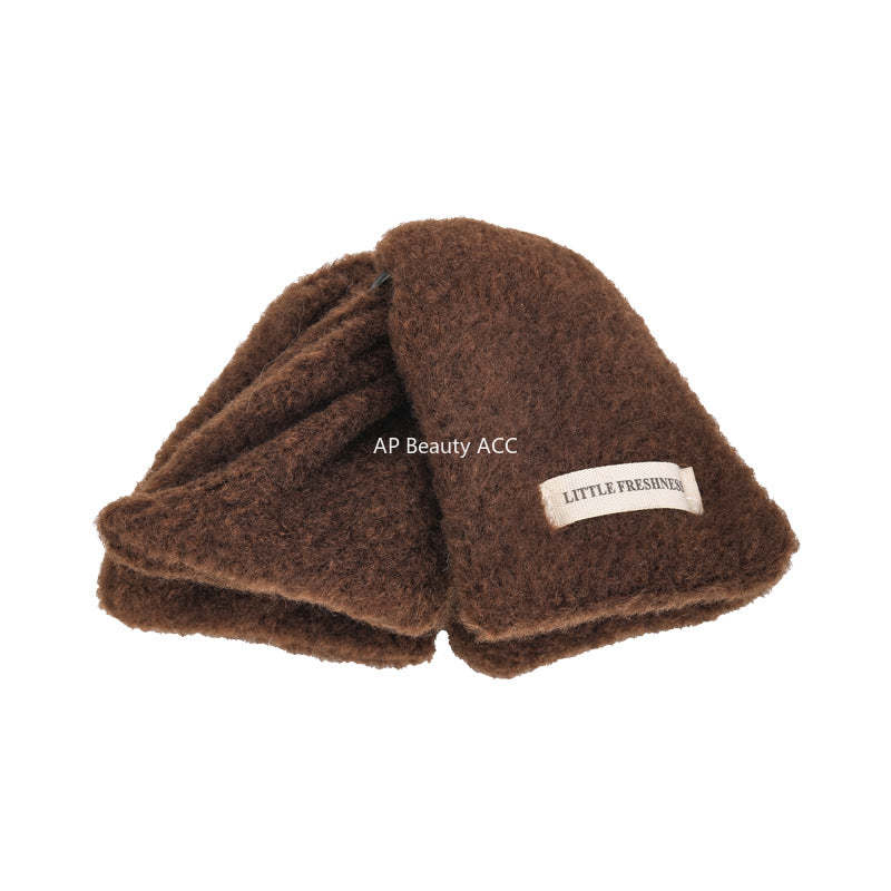 E관 - 모직 컬러 삼각형 대형 집게핀 [27721] 25.11-4