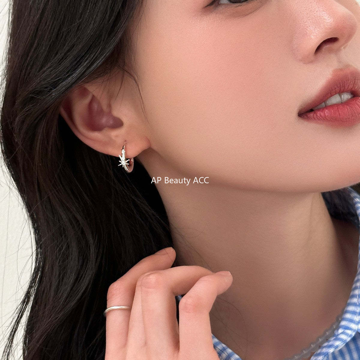 A관 - 925 은침 팔각별 귀걸이 [EH-3742] 25.08-4