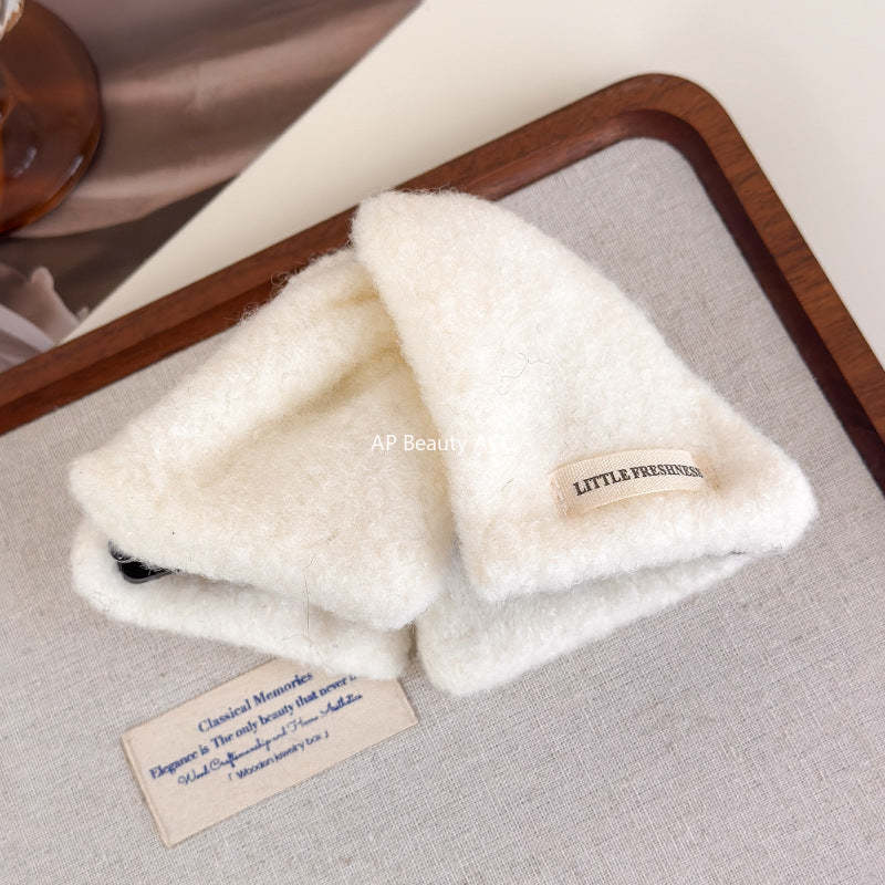 E관 - 모직 컬러 삼각형 대형 집게핀 [27721] 25.11-4