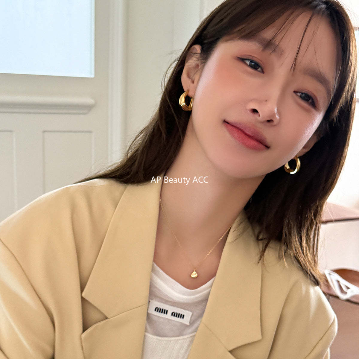 A관 - 925 은침 비정형 꼬임 물결 귀걸이 [EH-2071] 24.12-4