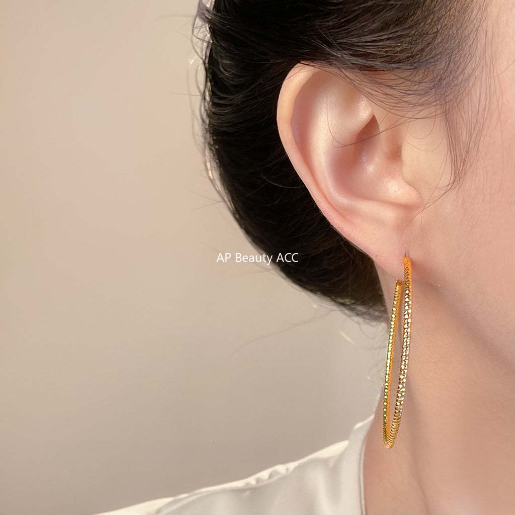 C관 - 대형 후프 링 925 은침 귀걸이 [7165-7172] 25.11-4