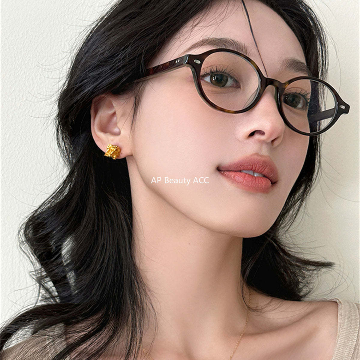 A관 - 불규칙 골드 귀걸이 [EH-3656] 25.07-2