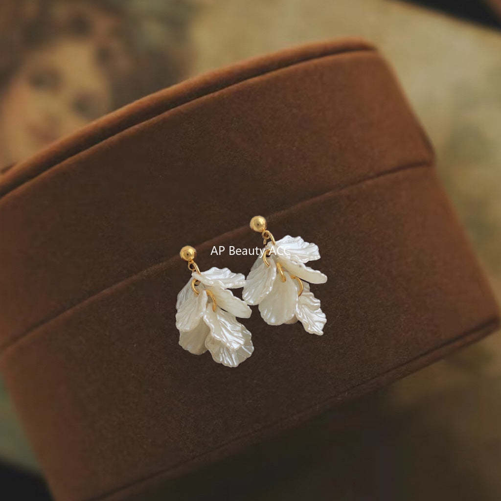 C관 - 핸드메이드 아크릴 장식 여름 귀걸이 [4037] 24.06-1