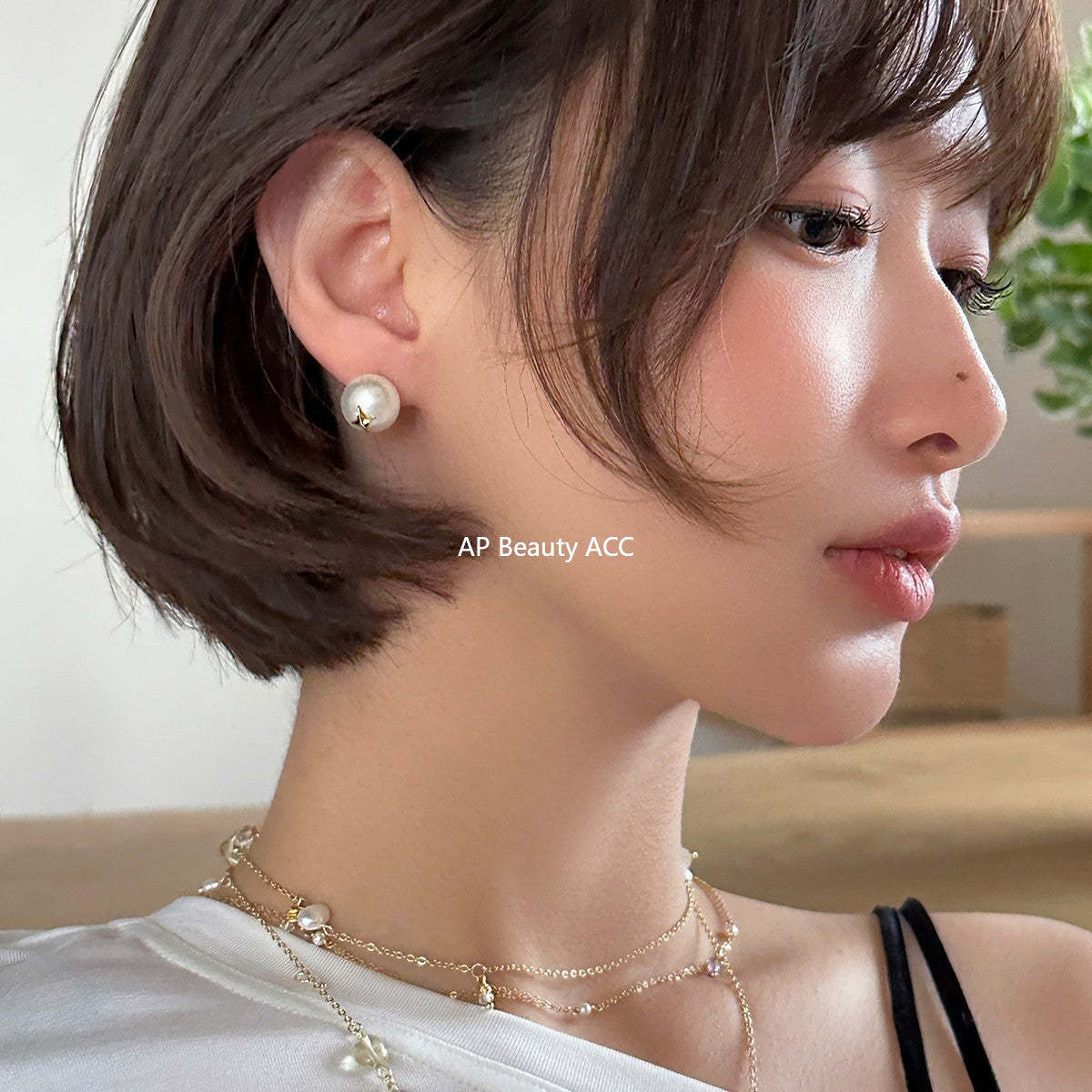 A관 - 925 은침 진주 별 스터드 귀걸이 [EH-3997] 25.10-2